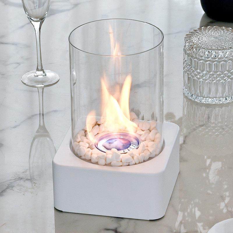 式酒精壁炉便户外便携10小火室内装饰灯携桌面真炉火坑便携取暖