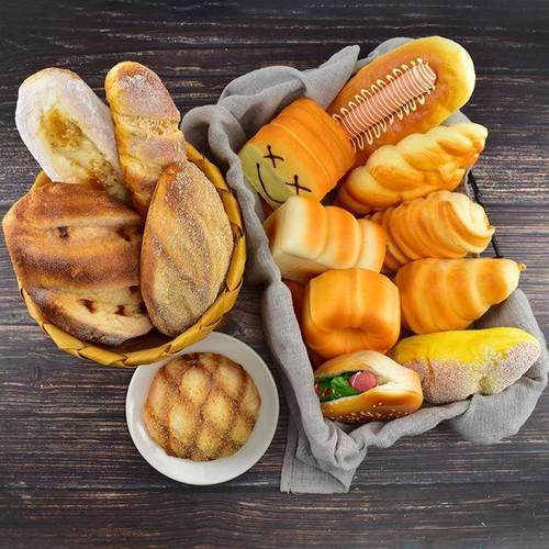 仿真摆面模塑料假面包GANSHUJI水果蛋型糕店食物儿童设陈列包装饰