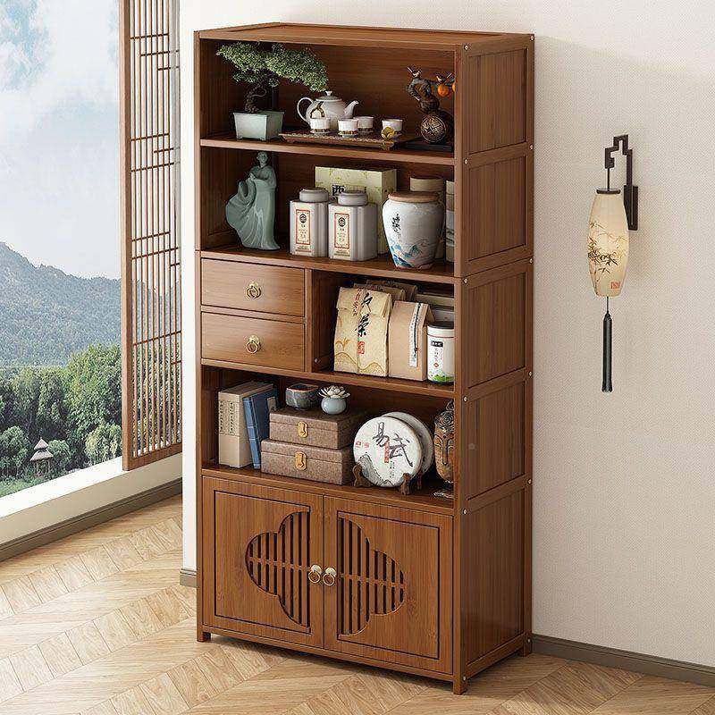 博古架非实发木新ENT中式茶水几柜茶柜置物架沙边茶桌边柜具展示