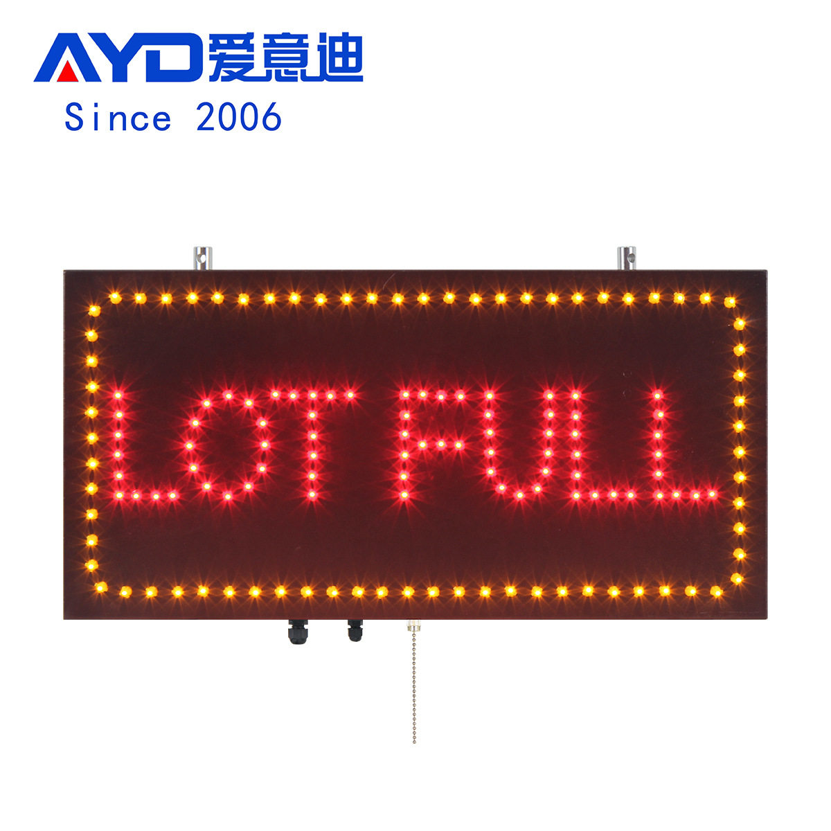 户外防水箱体招牌单面店招门头悬挂灯箱广告牌 LOT FULL 30*60CM
