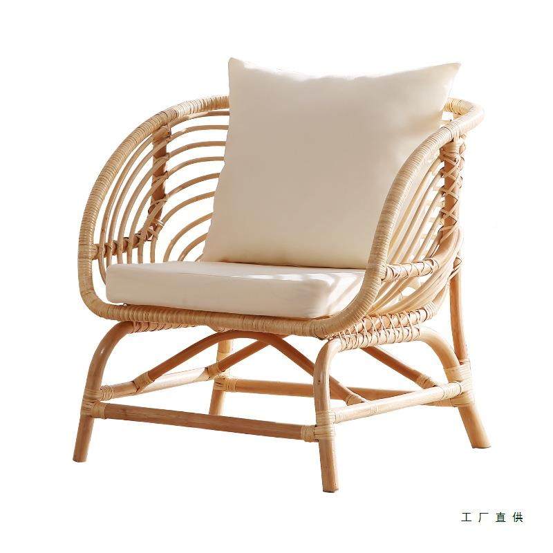现代简约休闲985椅藤椅成人椅编椅家日式用懒人沙发室内藤房间阳,住宅家具,藤/竹沙发,淘宝优惠券,粉丝福利购,淘宝优惠卷
