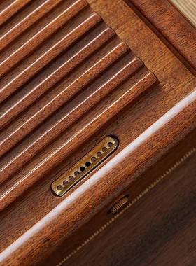 简整块公花梨实木盘长方形家用茶办中号干泡约20220511茶台排水式