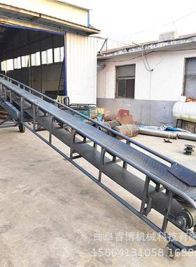 电动升降带式输送机31779厂家提散升高度可以调节车输送袋装装颗