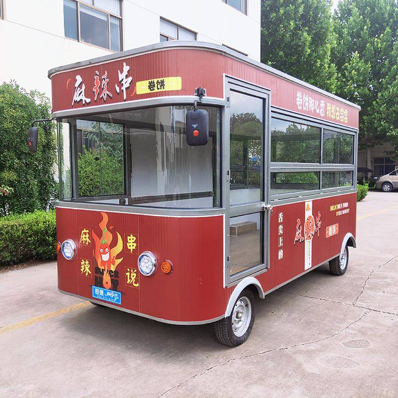创多功能无品牌/动餐车麻辣串卷饼餐车小吃街饮商业街户外业移动