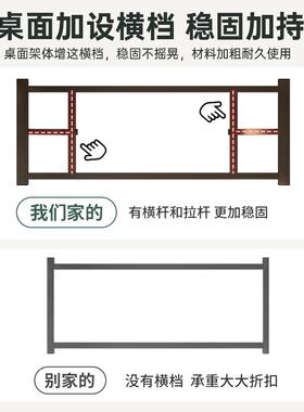 家用台式电脑桌简约现代卧室双人竞桌简易BEH办生公桌长学方电形