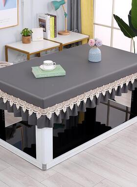 Z6M免洗桌布桌皮罩电炉茶几桌垫长桌方形防水防F767HJS8G油茶几餐