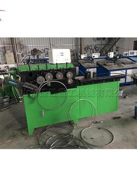 金属扁打向圈设备方盘钢筋卷圈机钢不锈管材空心86177管卷圆钢机