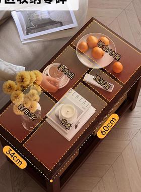 沙发角13417边几实木柜家用茶几床头置物架小子小户型茶桌边几侧边桌J*