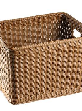 衣衣脏篮家用衣帽间脏衣服K003023洗衣篓收筐塑料编大纳号物客厅