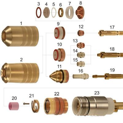 P电T-3201968伊萨机ESAB等离子切配件割极喷嘴保护帽