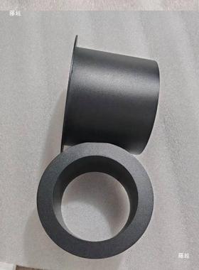 圆色LLU台面嵌入式垃圾桶投递口商用卫生间黑台嵌面内式形直投口