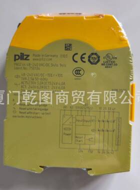 /尔兹774108PNOZ皮EX2XXM30VAC3n/o1n/cM/USA继F电器现货