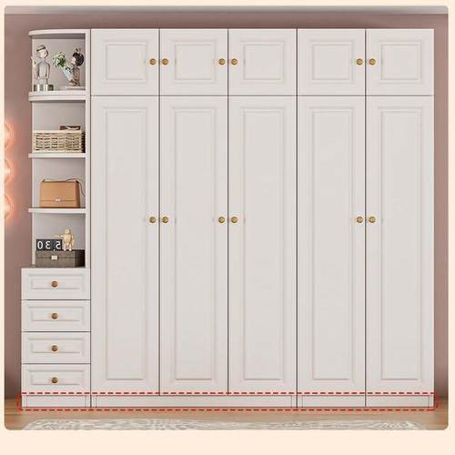 衣柜家用物卧轻奢奶油风成人衣柜室小户型储柜子童收纳柜大jls7MS