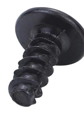 T尾T黑色扁十字M槽大头割尾自攻螺YVU丝铣螺丝伞头蘑菇头螺丝钉M/