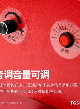 DVMTGSG-09大率声光报警器天行钢厂船车厂语音电喇叭车功220v80v