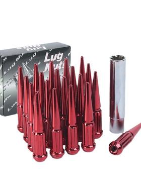 轮毂螺丝轮1LM-84毂螺母改装厂家-2花齿尖头汽L车配件WHEENUT114*