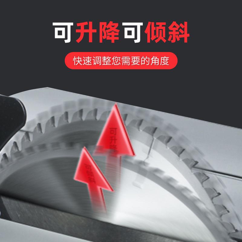 10寸多功能工台锯电锯圆盘无锯工推台锯木工木台MPE锯木工具装修