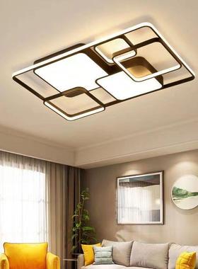 气约现代客厅灯大超亮家用吸顶超薄LED新简款灯灯工厂HLR直供款式