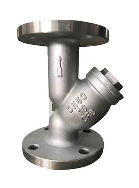 G41W1-6P316不锈钢法兰y型过滤器手动水力水应用通用CF8M材KDQL质