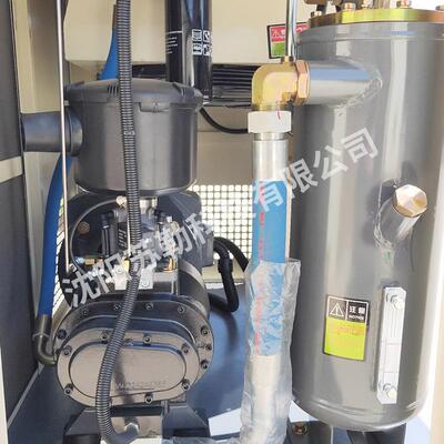 厂家直销新易款气螺002杆空压机160KW工频泵空气压缩机大屏显示操