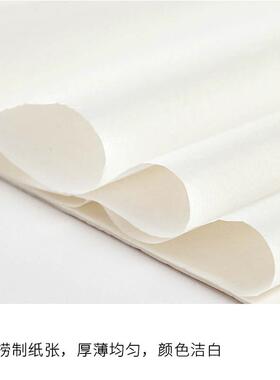 安汪同六和书四尺宣纸精品画纸尺特净FXI皮生宣纸手工国画书法徽