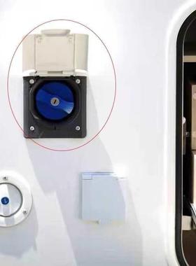 房车拖挂改装维车修XVP车件大通依维柯全注顺房加水Q口水口盖子带