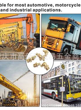 跨境用货源160pcMs盒装6M嘴8M10铜油嘴grease铜黄油车接95002头配