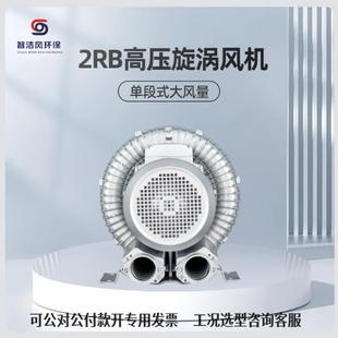 GRB80055压缩机热降温旋涡1风H机5.5kw工业尾气排放高压鼓ONG风散