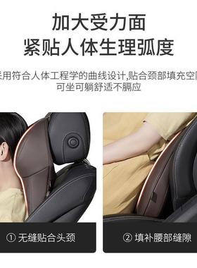 车透气大头车枕记忆棉护颈汽枕车载枕头汽专用VGQ品舒适大腰靠夏