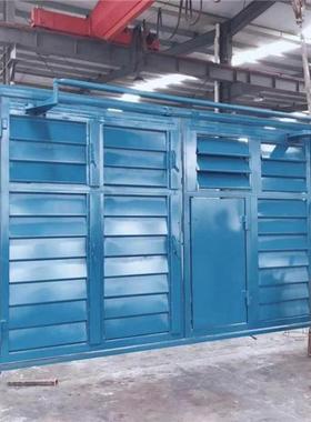 用防水密闭门格参数齐全的两用栅栏门45570气动无压风门矿现规货