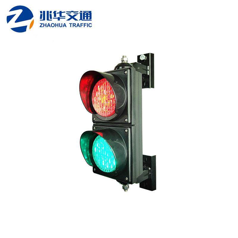 100规格LED两交通信号灯100型信红绿灯单元三单元信厂号灯家直销