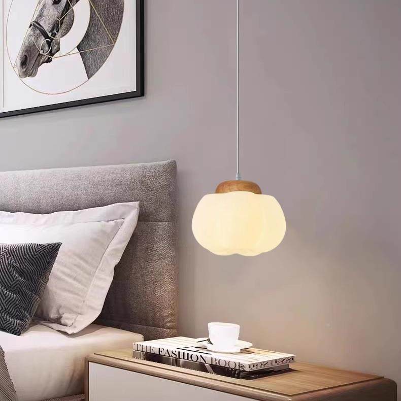 油4I餐厅吊灯原896木奶风卧室棉床头小吊灯简约意花饭厅创餐桌吧,家装灯饰光源,智能吊灯,淘宝优惠券,粉丝福利购,淘宝优惠卷