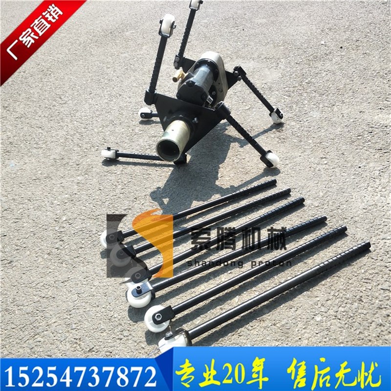 管道内壁喷砂枪300-900mm 管道内壁除锈喷砂器 抛丸机 旋转喷砂枪