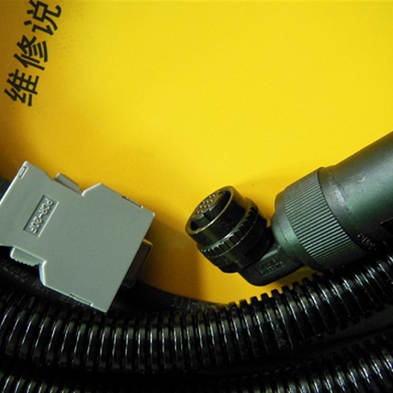 FANUC伺服电机编码器线/信号线/ A660-2005-T505- 7M 弯头带护套