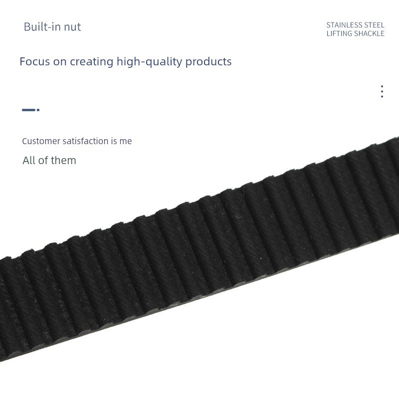 14m橡胶正时带Htd784~1988传动轮带工业传动齿黑色高精度