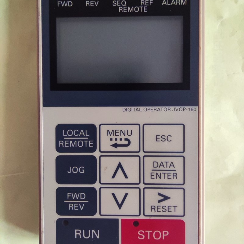 Yaskawa安川变频器面板F7 G7 L7 E7控制面板JVOP-160操作器显示屏