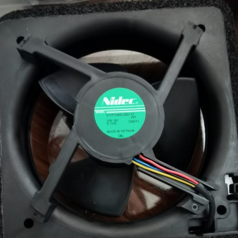 冰箱配件U11P12BS1ZB3-57 12V DC 0.12A 冷风 风扇 电机 马达