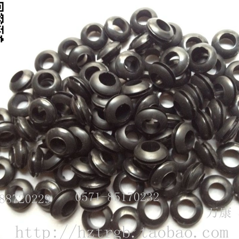 双面护线圈/橡胶圈/密封圈/护线环/过线圈/穿线圈规格齐可散拍