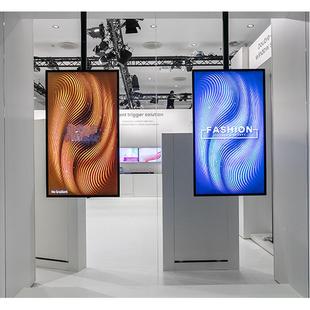 32寸橱窗广机超边窄0一体机高告亮液晶LCD广告显示器751不黑屏200