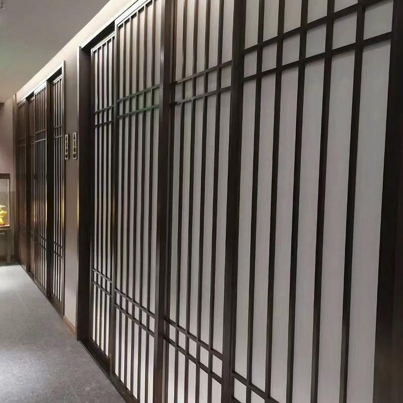 日式推拉门格子门隔断门和室门折叠门采耳店料理店榻榻米实木移门