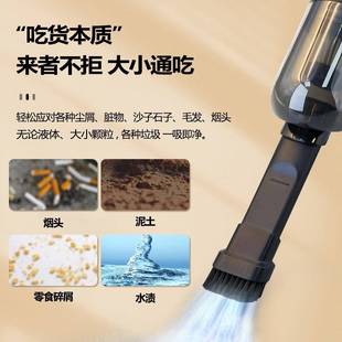 跨私境热销小迷你吸尘器大吸力家车两模用无线车用吸169尘器型吸