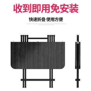 户外摆摊桌正方形宿舍简易出租屋桌子 折叠桌餐桌家用小吃饭便携式