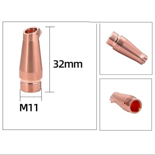 万顺兴手持切割铜嘴焊接机送丝嘴焊接头枪头激光枪嘴焊机配件喷嘴