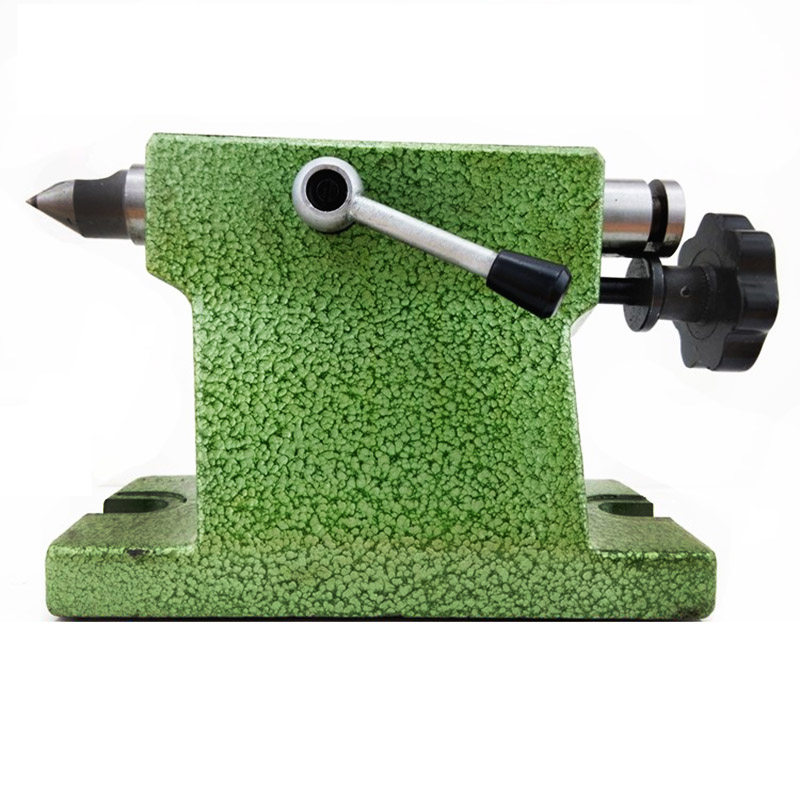 自制木工小车床三爪卡盘带法兰连接轴佛珠机主轴125 160四爪 尾座