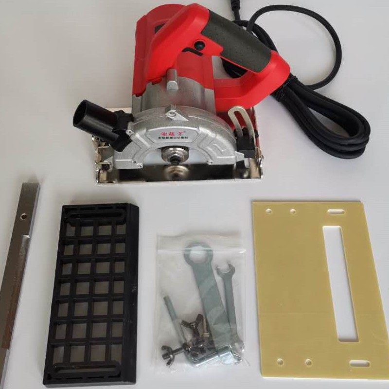 倒角机石材45度切割机无尘切割锯岩板瓷砖倒角注水手持式云石机