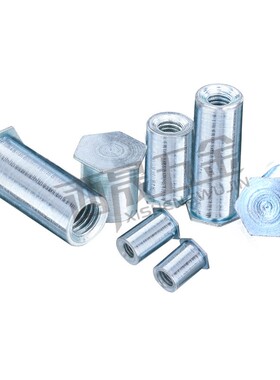 【包邮专区】盲孔压铆螺柱【 BSO-M4底孔6.0】【BSO-M5底孔7.2】