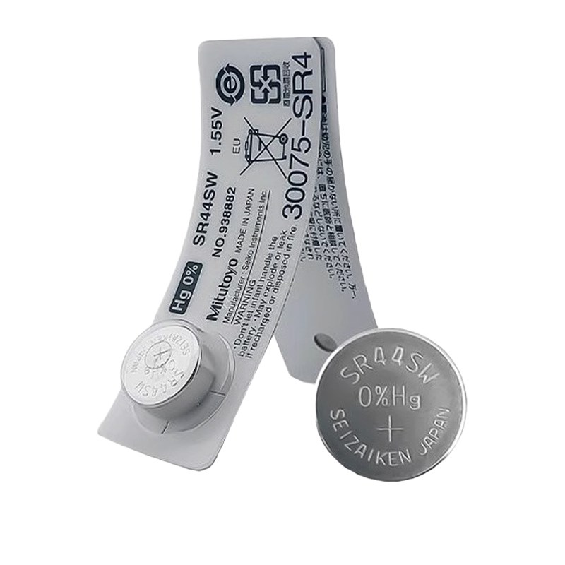 三丰纽扣电池938882数显卡尺千分尺指示表1.5V电池SR44SW