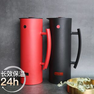 暖瓶升1L暖安 百保温壶思玻璃热水瓶水壶小保温瓶家用内胆迷你欧式
