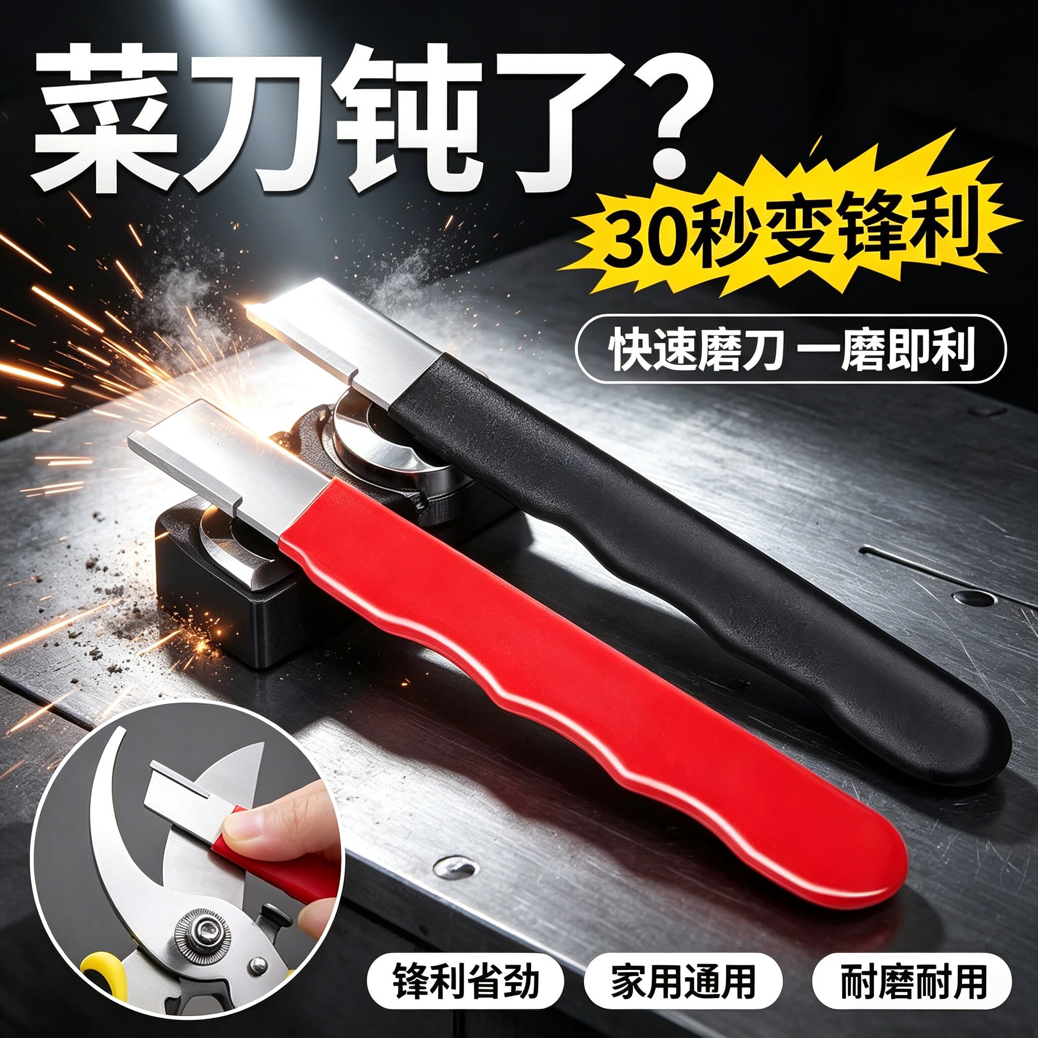 专业磨刀器磨刀石锋利耐用拍图片