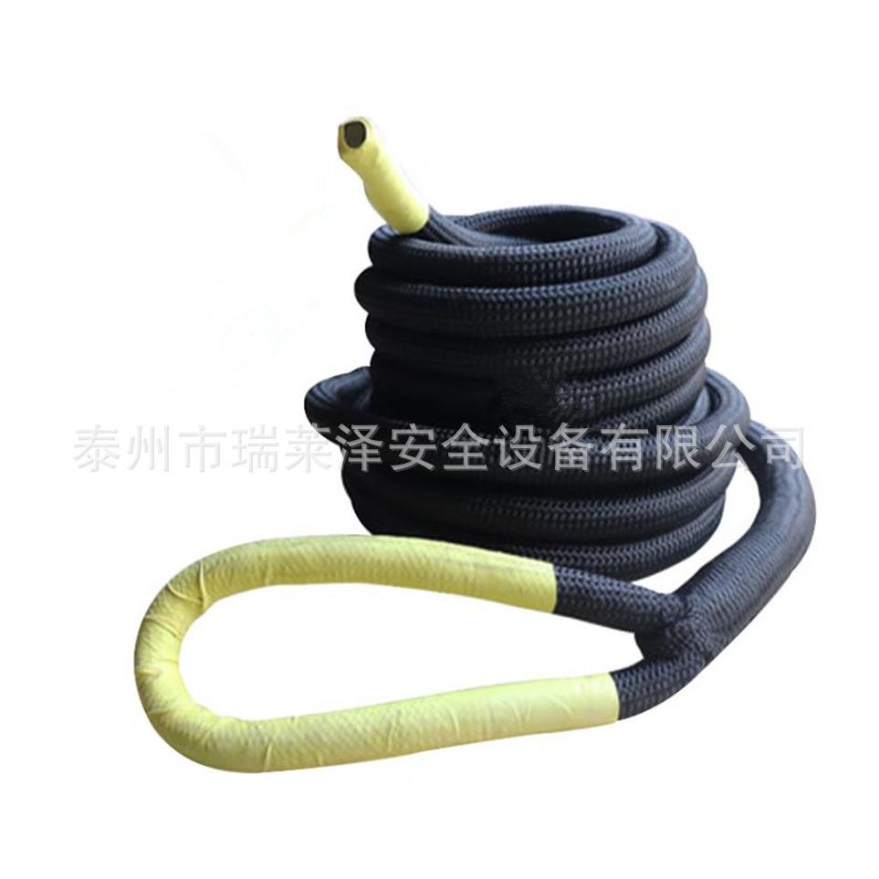 瑞莱泽高强度不伤手尼龙双编机降绳40mm45mm尼龙绳滑降绳